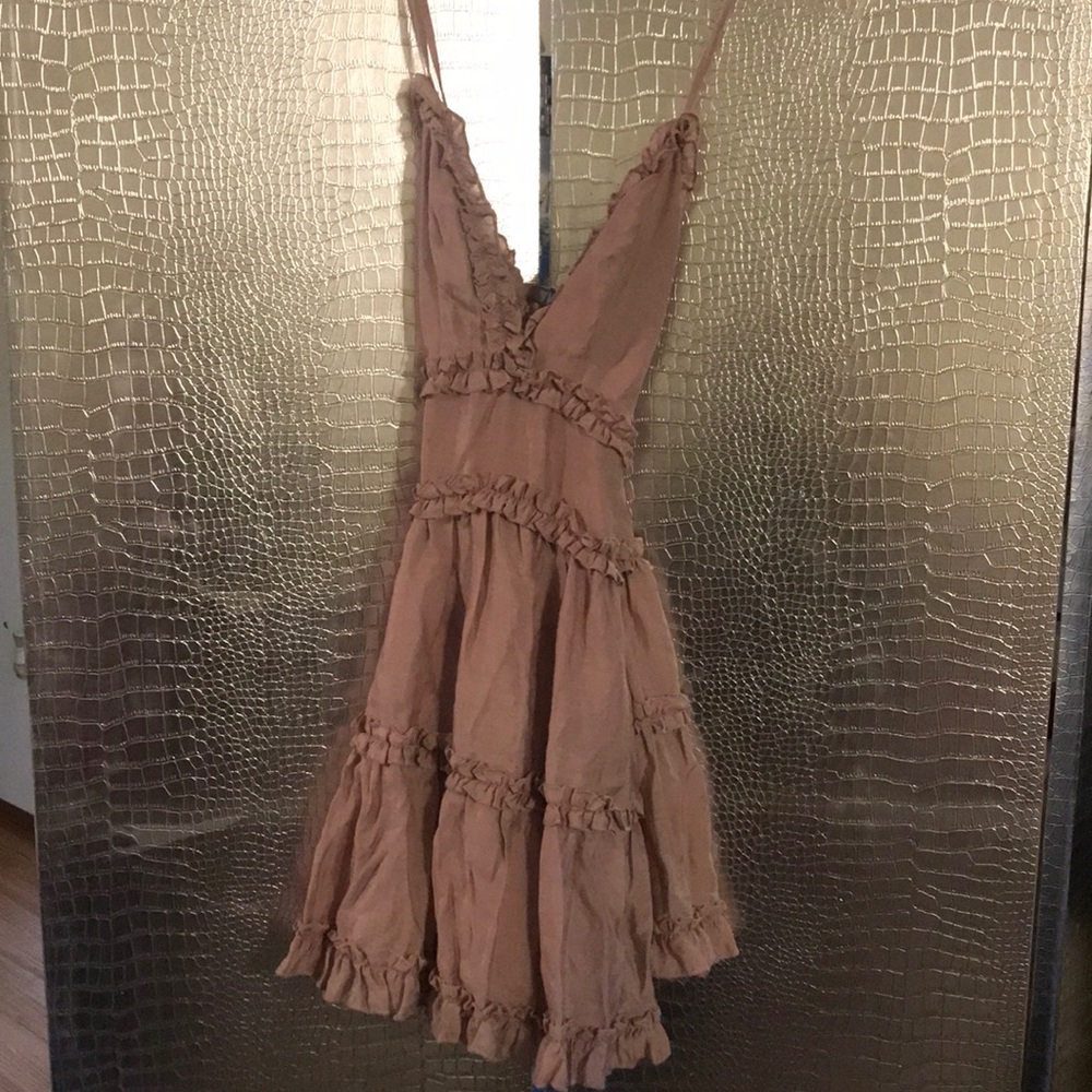 Princess Polly the Dawning mini dress mocha